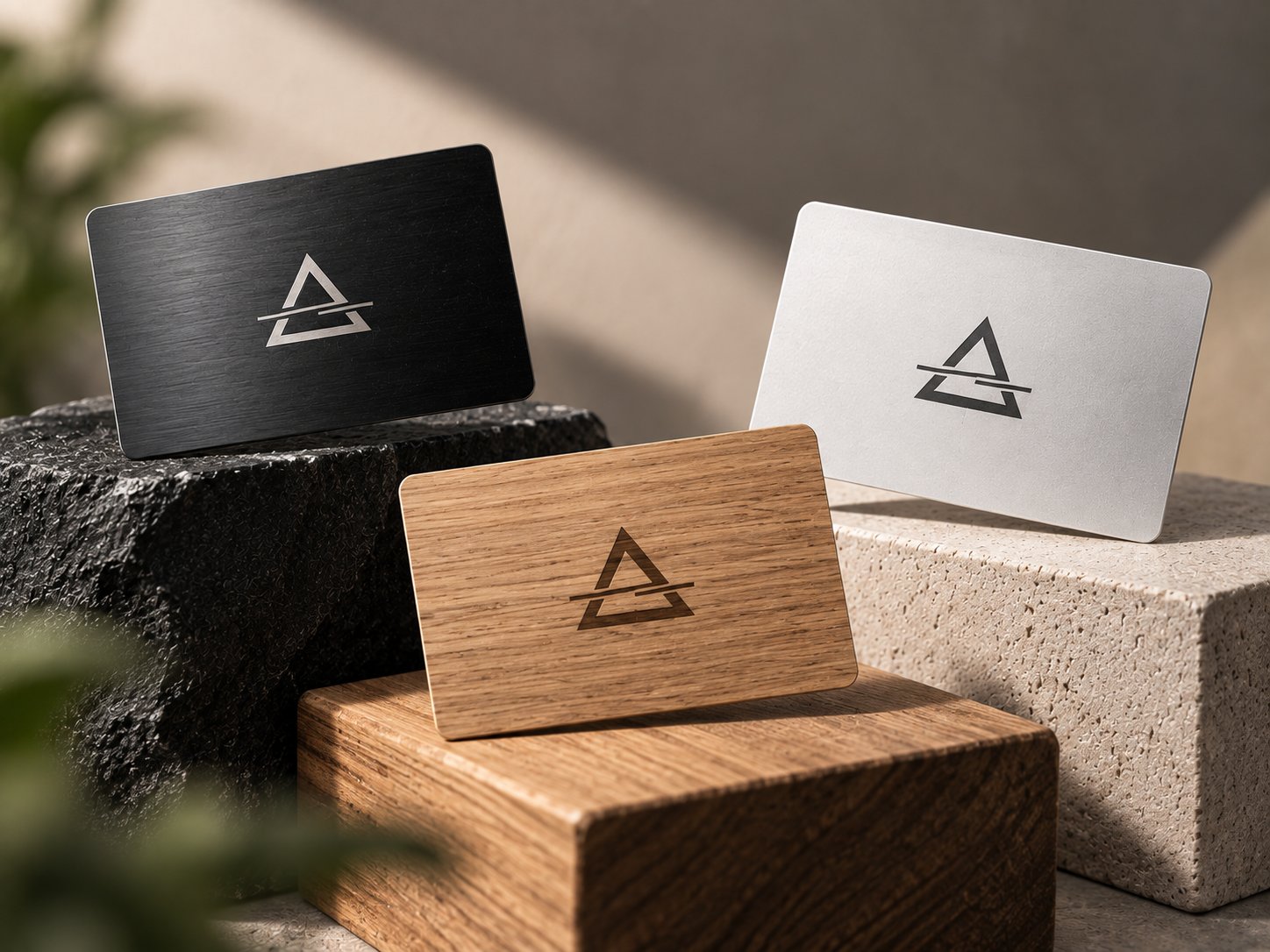 metal pvc ou bois quel materiau pour votre carte de visite nfc